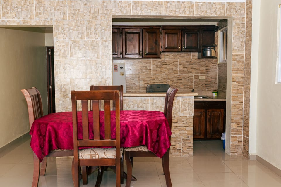Family Apartment, 1 Bedroom, Balcony | Private kitchen | Fridge, blender