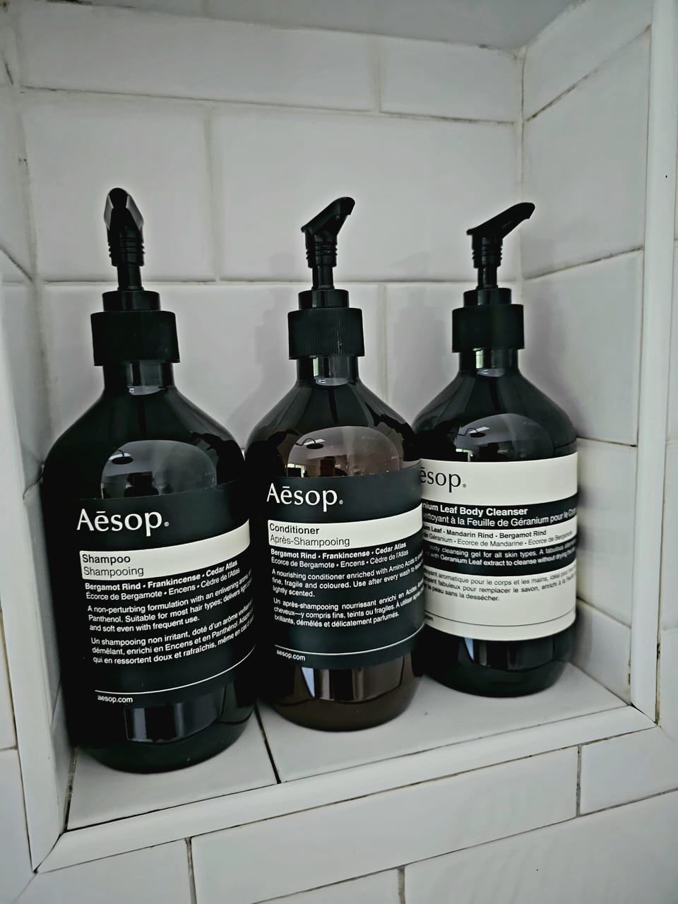 Bathroom amenities