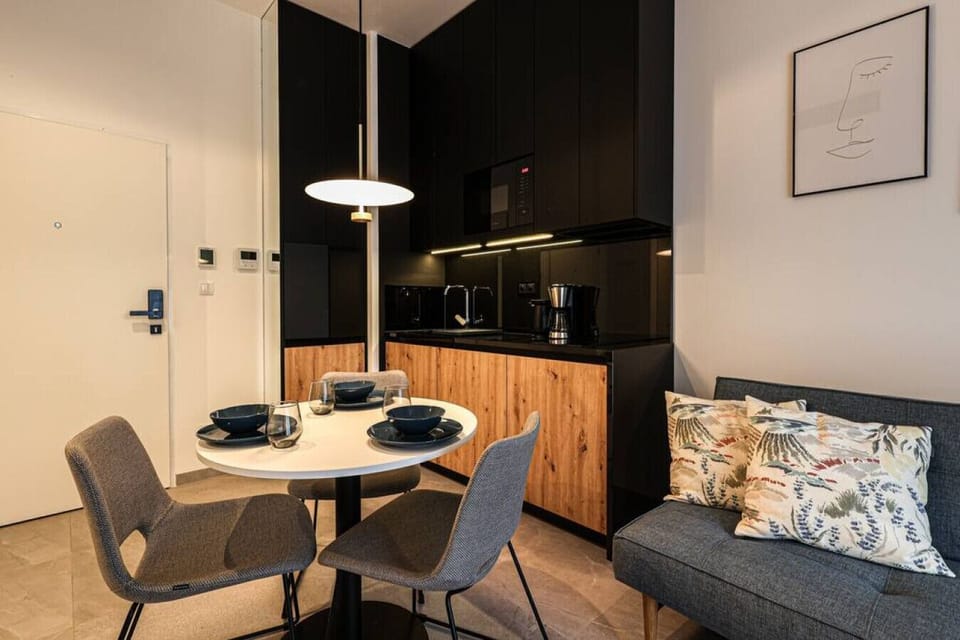 Dining table in the kitchen