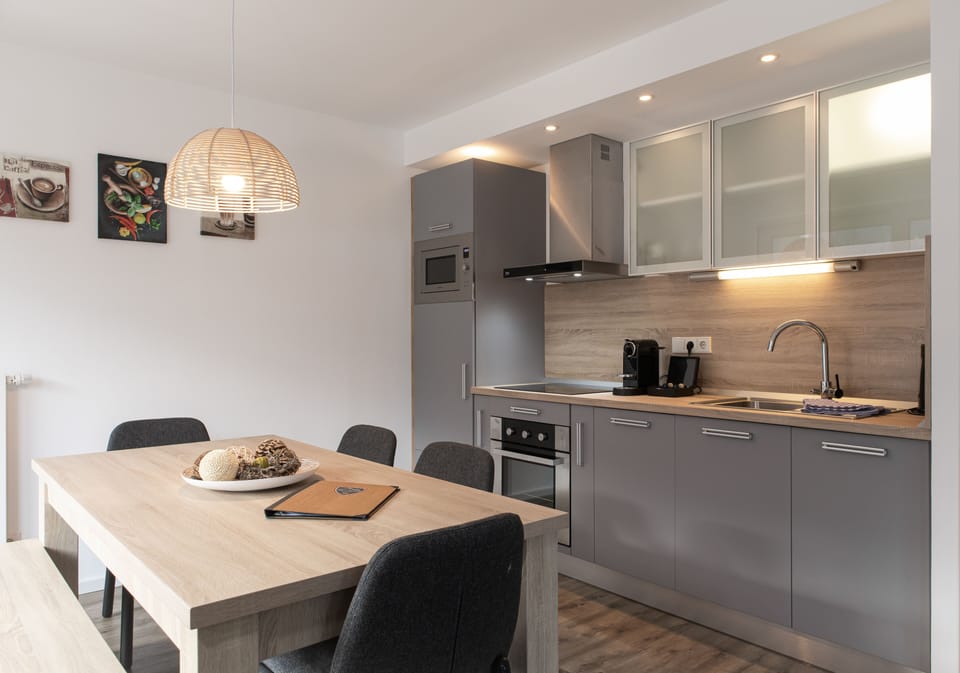 Apartment, 2 Bedrooms (Excl. 163 EUR cleaning fee) | Private kitchen | Fridge, oven, stovetop, dishwasher