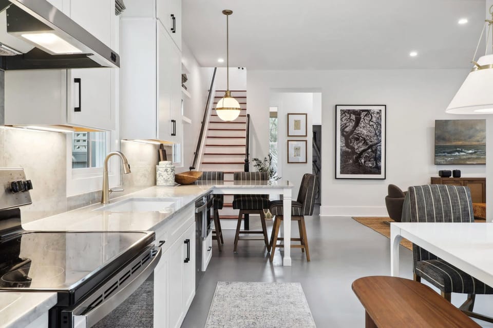 Kitchen | Kitchen with Stainless Steel Appliances | First Floor