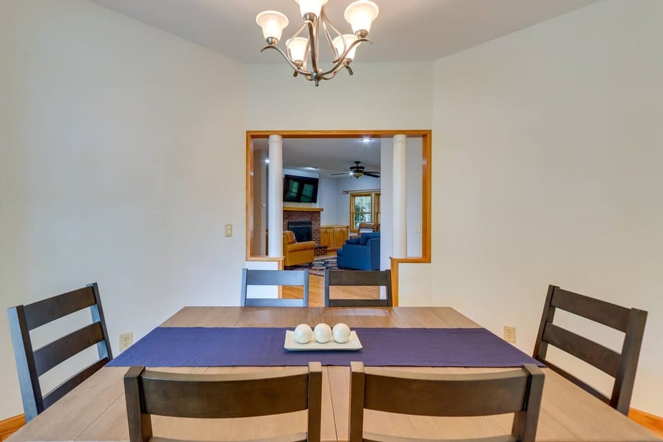 Formal Dining room off of the living area and kitchen.