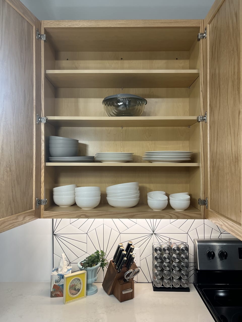 Plenty of dishes 