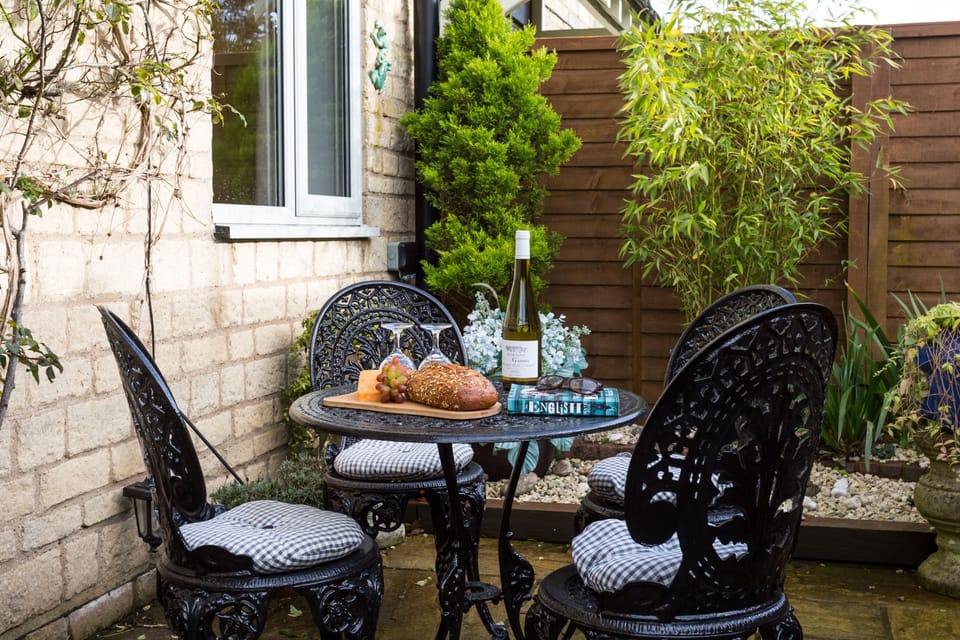 Enjoy alfresco dining