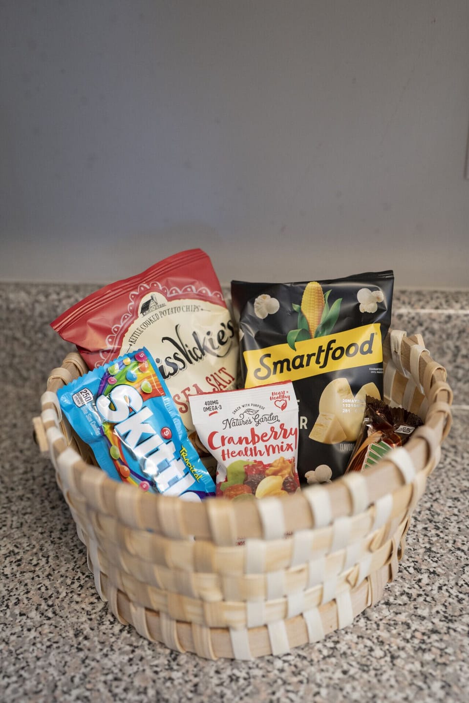 Enjoy some snacks on us!