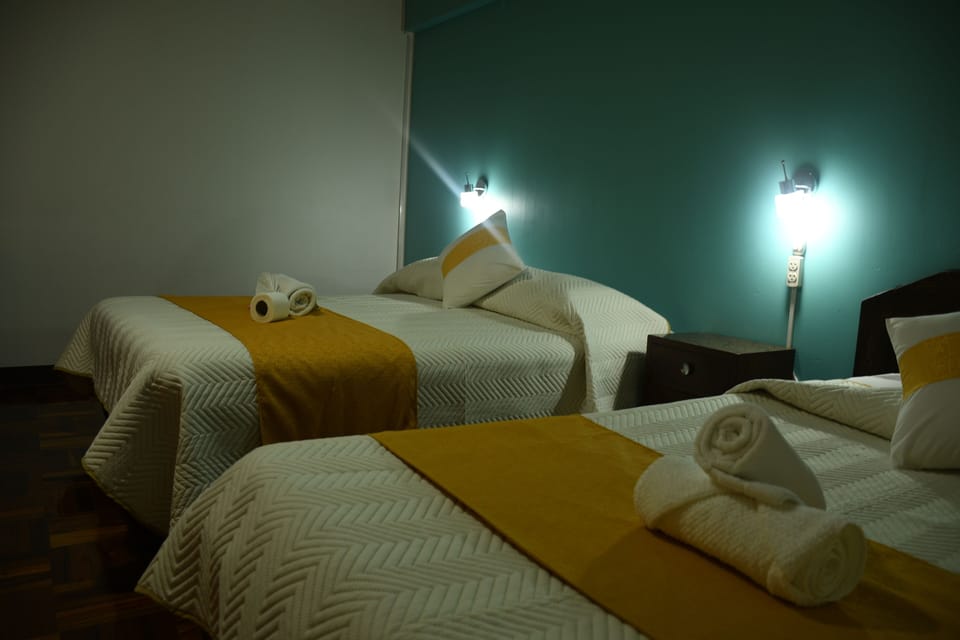 Family Double Room | Down comforters, desk, laptop workspace, WiFi (free)