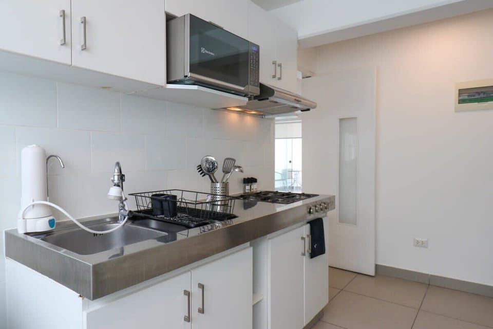 Kitchen with essentials