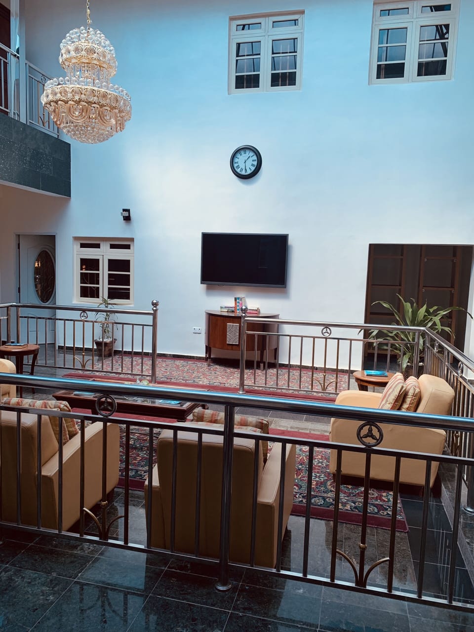 Lobby sitting area