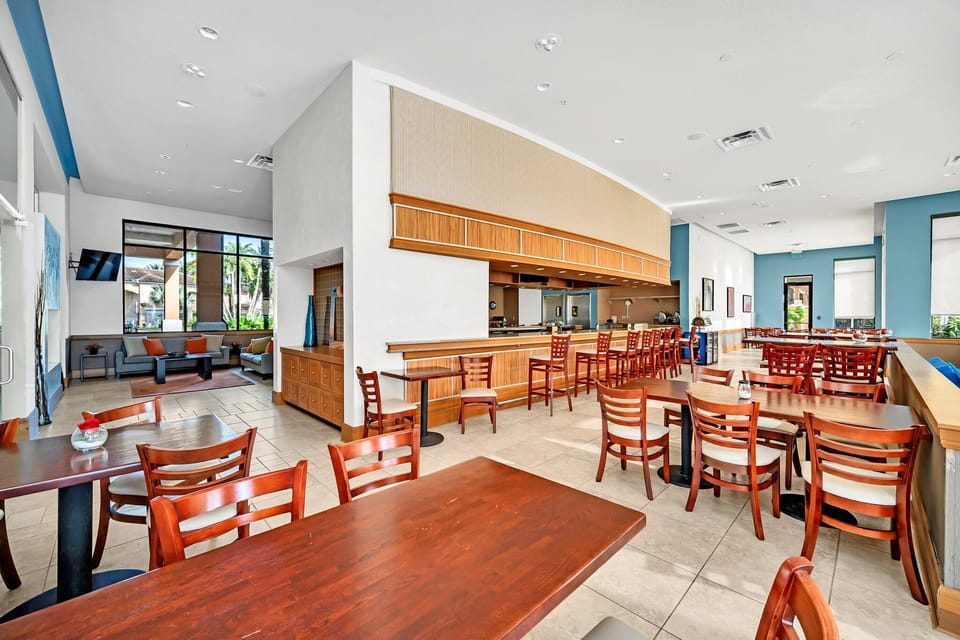Resort dining area