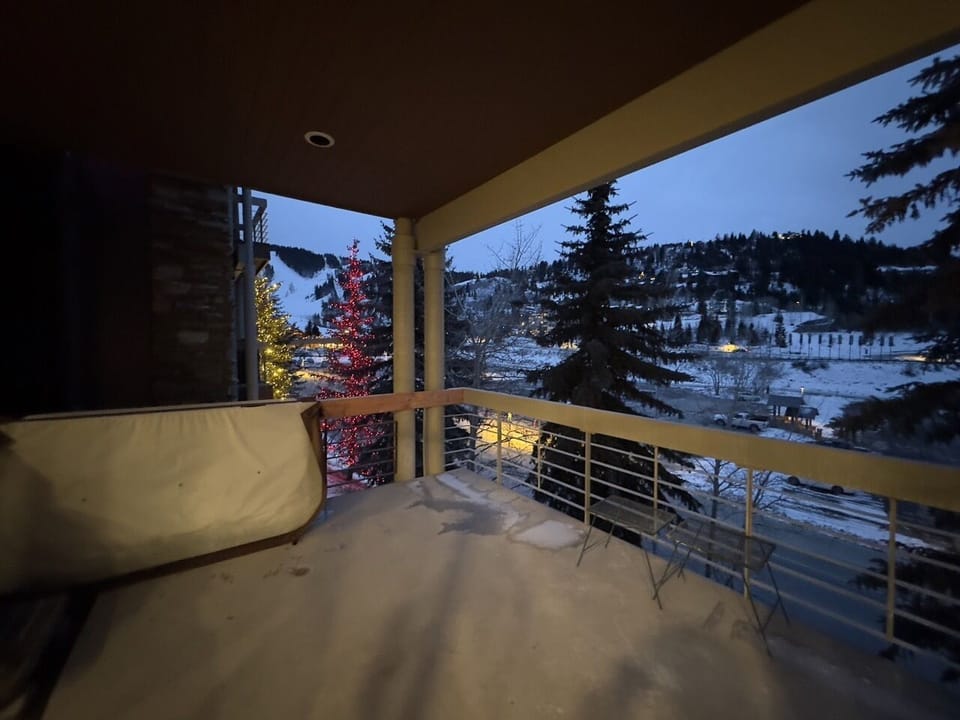 View from balcony