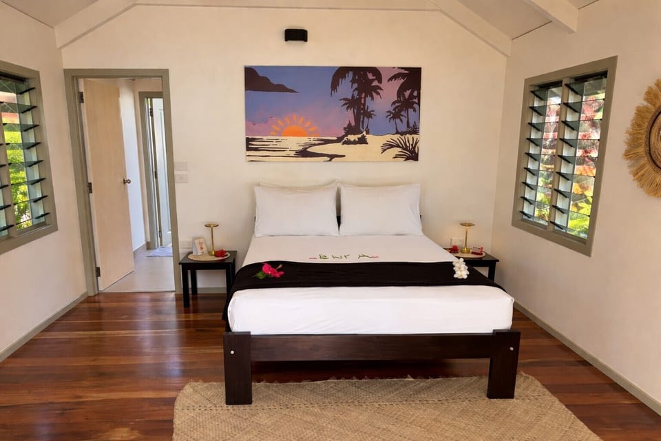 Beach Bure | Premium bedding, in-room safe, free WiFi, bed sheets
