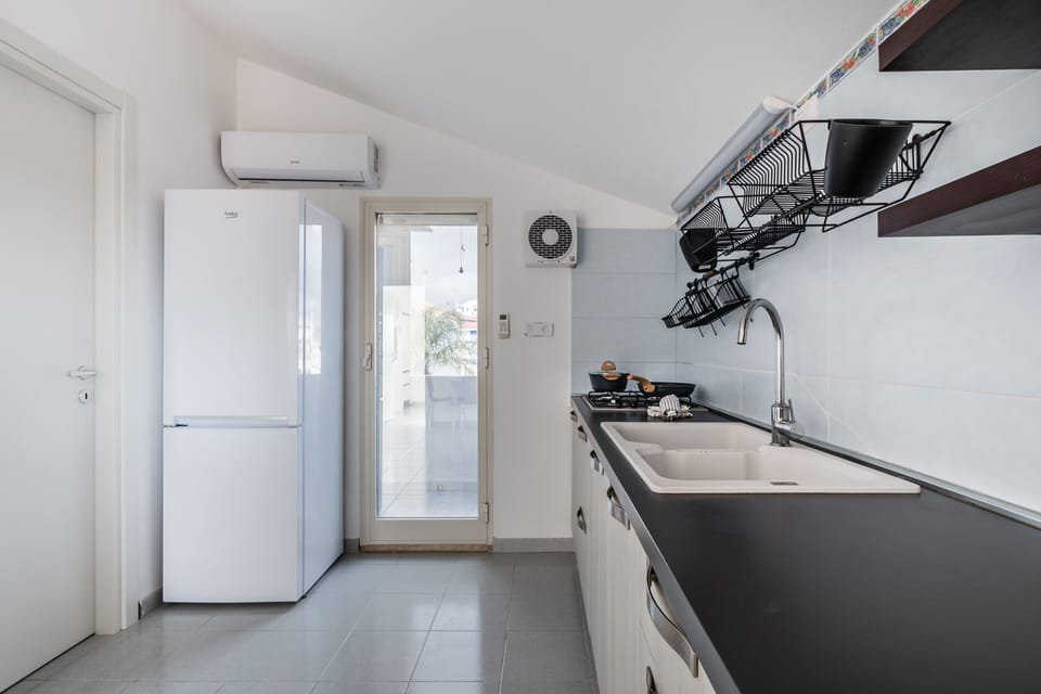 Comfort Apartment | Private kitchen | Espresso maker, electric kettle