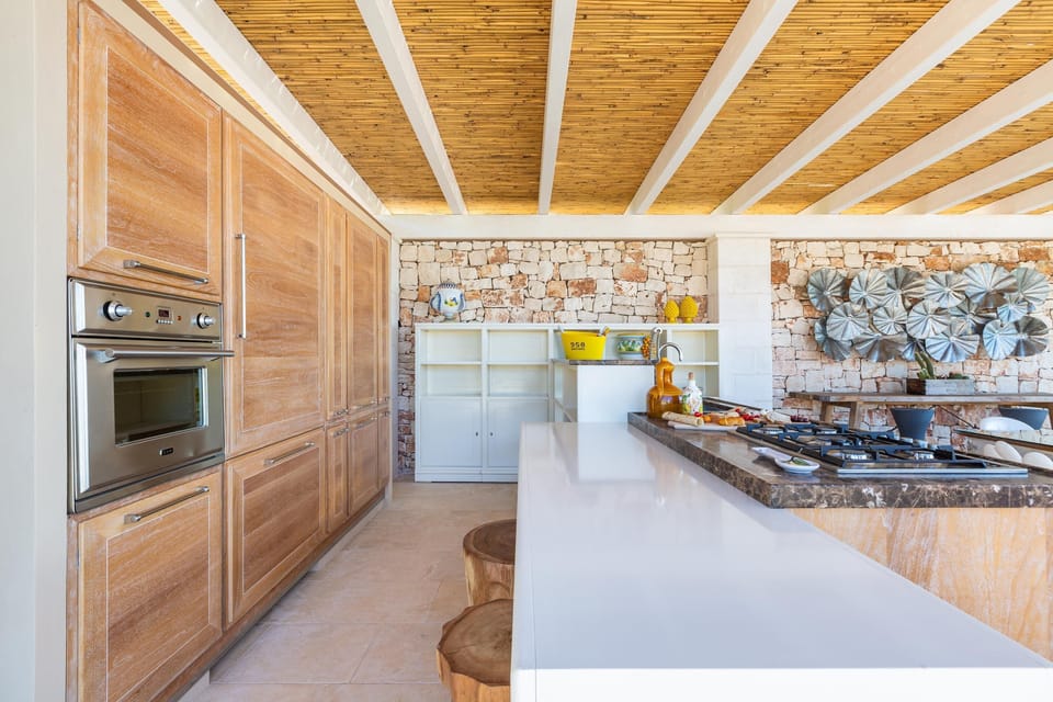Villa | Private kitchen | Espresso maker, electric kettle