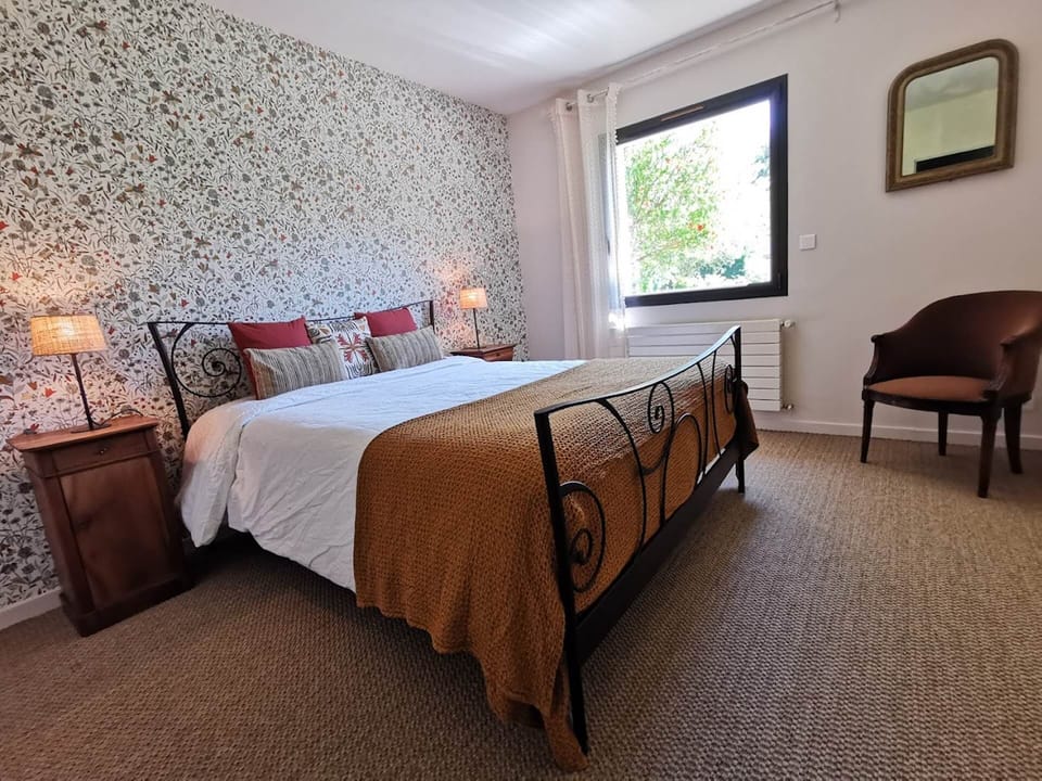 Chambre king size près de Rocamadour, vallée de la Dordogne