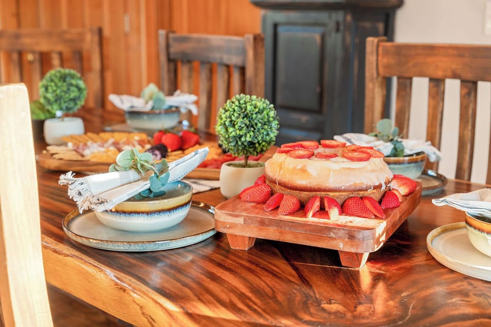 Savor special moments at Whitetail Lodge by Relax and Renew Rentals, a cozy holiday getaway in Branson, MO. Gather around the table for sweet treats and meals, just minutes from Silver Dollar City in Branson. Perfect for family memories and festive stays!