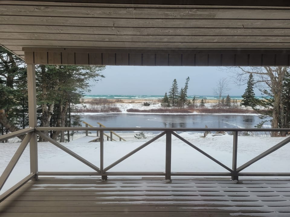 view showing deck 