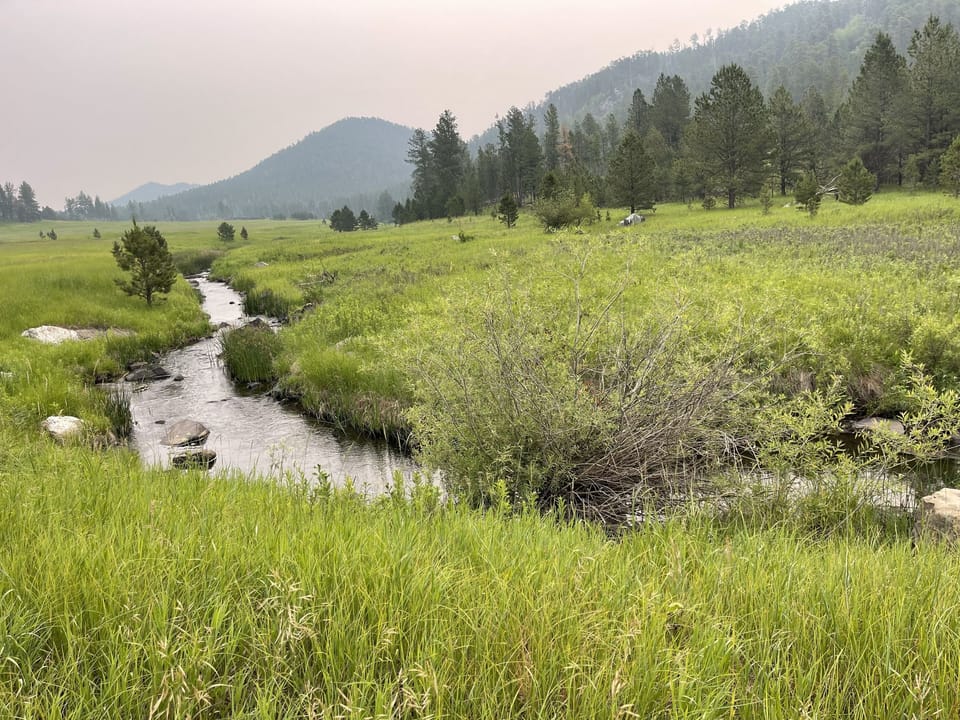 French Creek flows all year