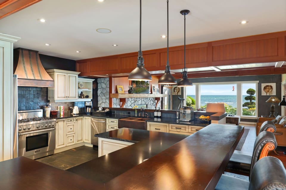 Kitchen view.