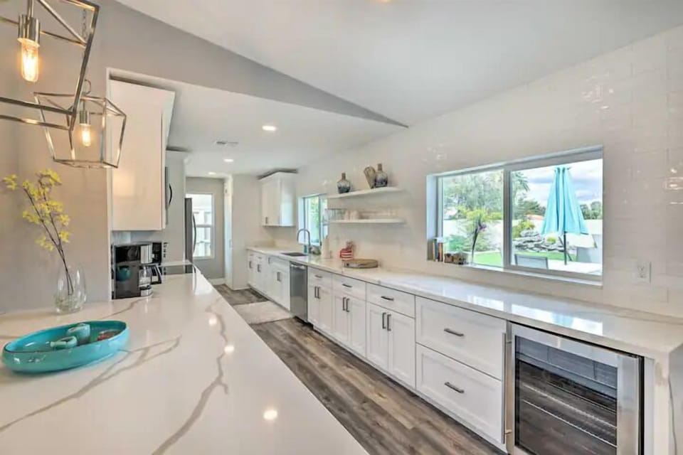 modern and full stocked kitchen