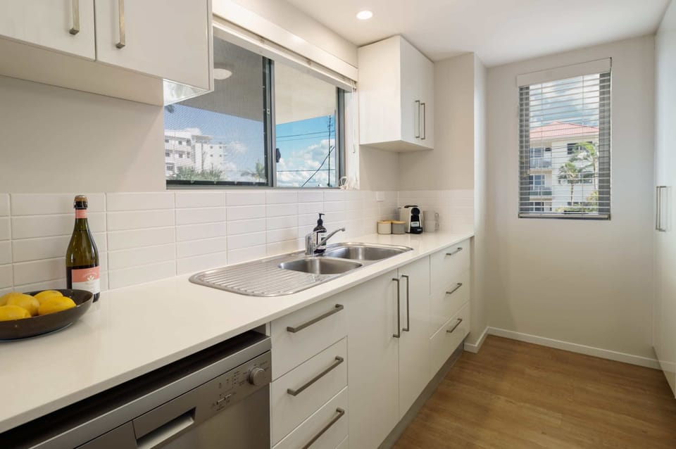 Modern and functional kitchen.
