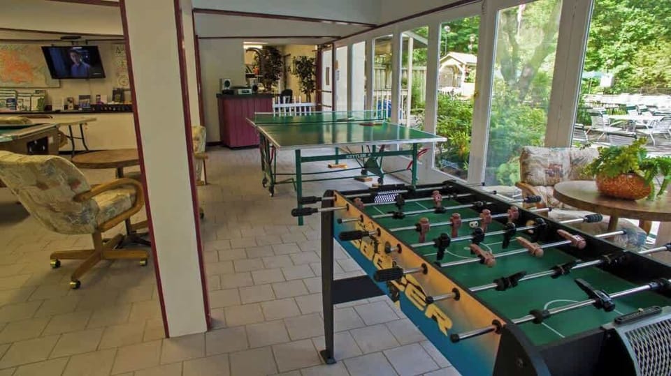 Community Recreation Room:  Enjoy spirited competition with foosball and ping pong under natural light!