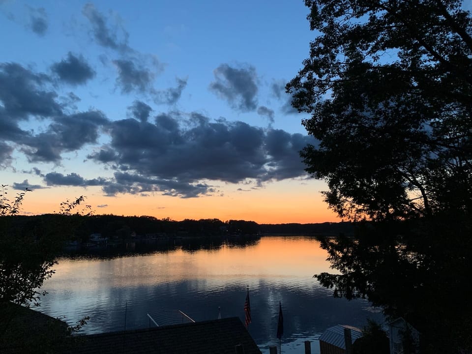 Sunset on Crooked Lake