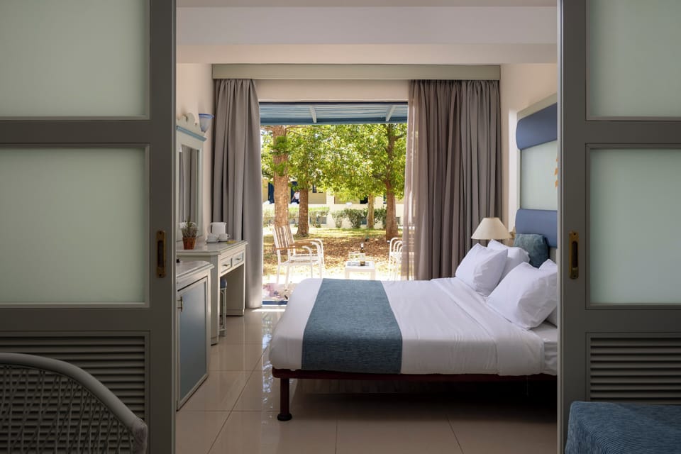 In-room safe, blackout drapes, soundproofing, free cribs/infant beds
