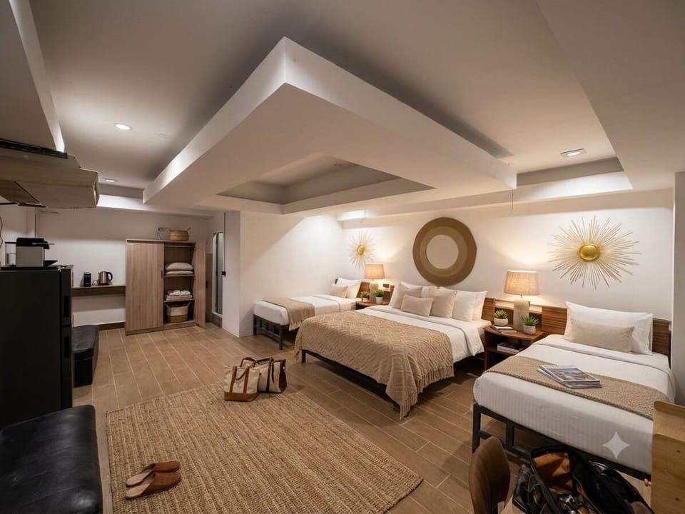 Deluxe Suite | 1 bedroom, blackout drapes, soundproofing, iron/ironing board