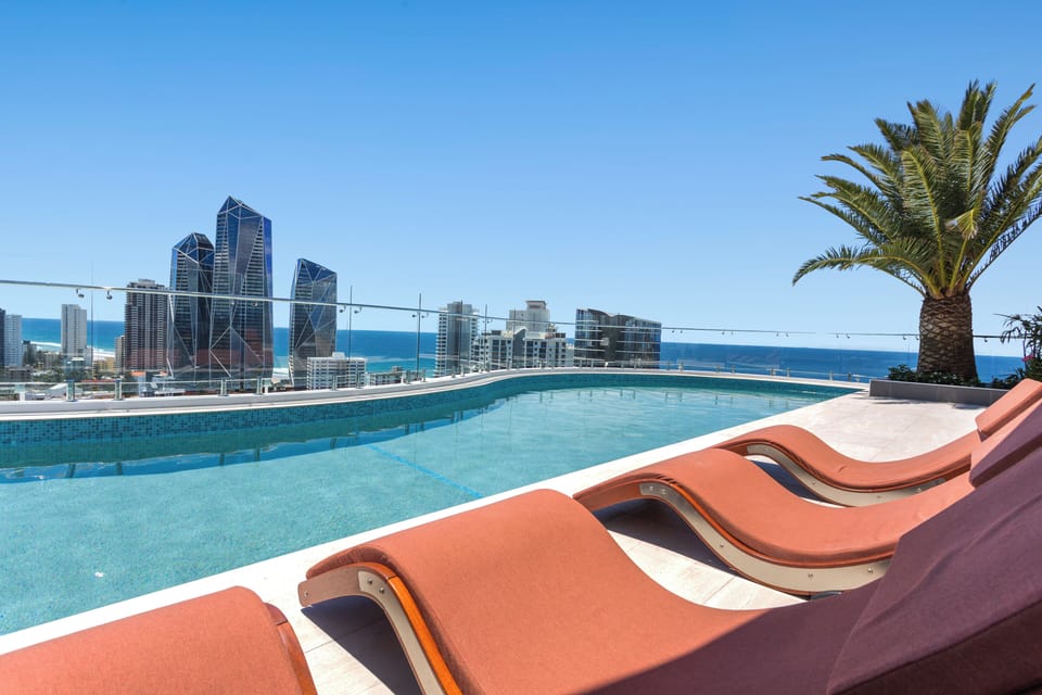 Rooftop pool
