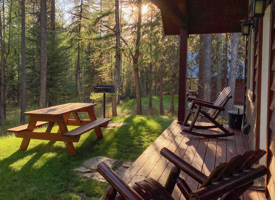 Alpine Cabin | Front Porch