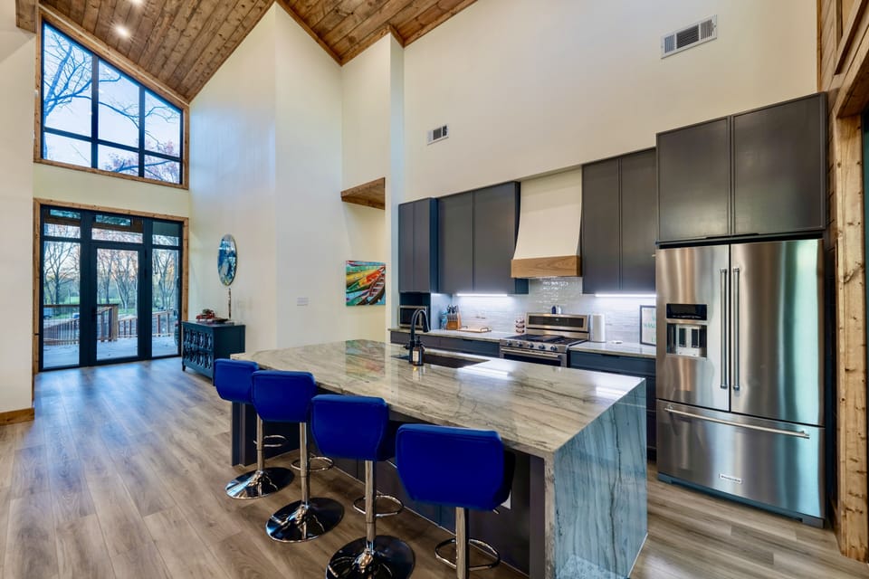 Gourmet kitchen comes equipped with everything you need!