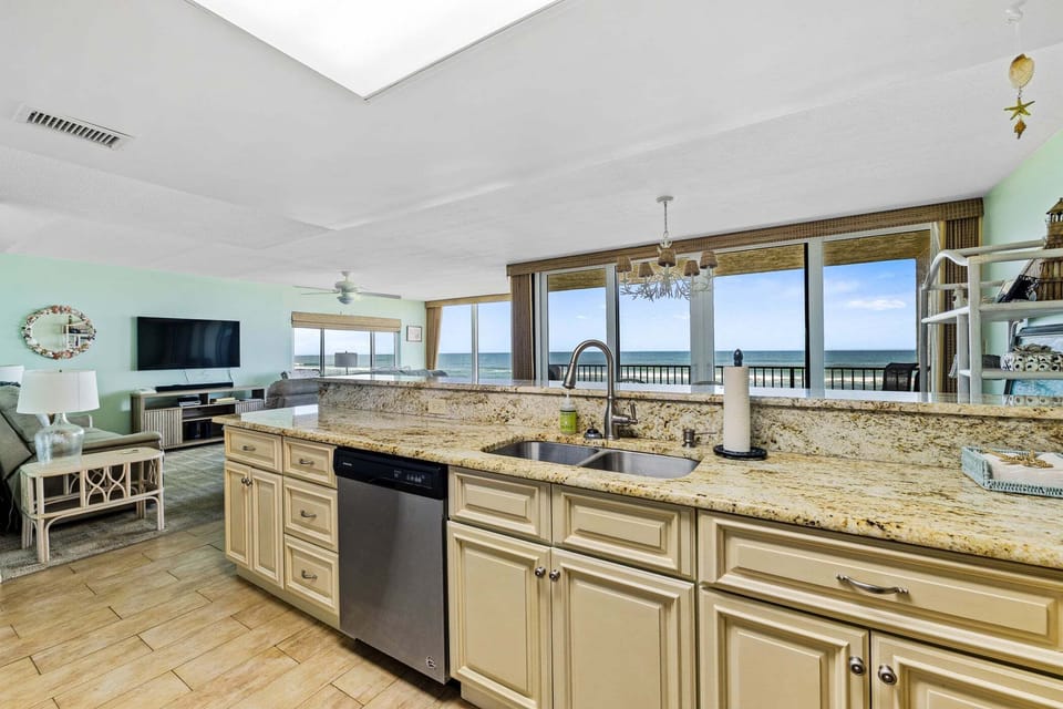 Fully-equipped kitchen for all your cooking needs.