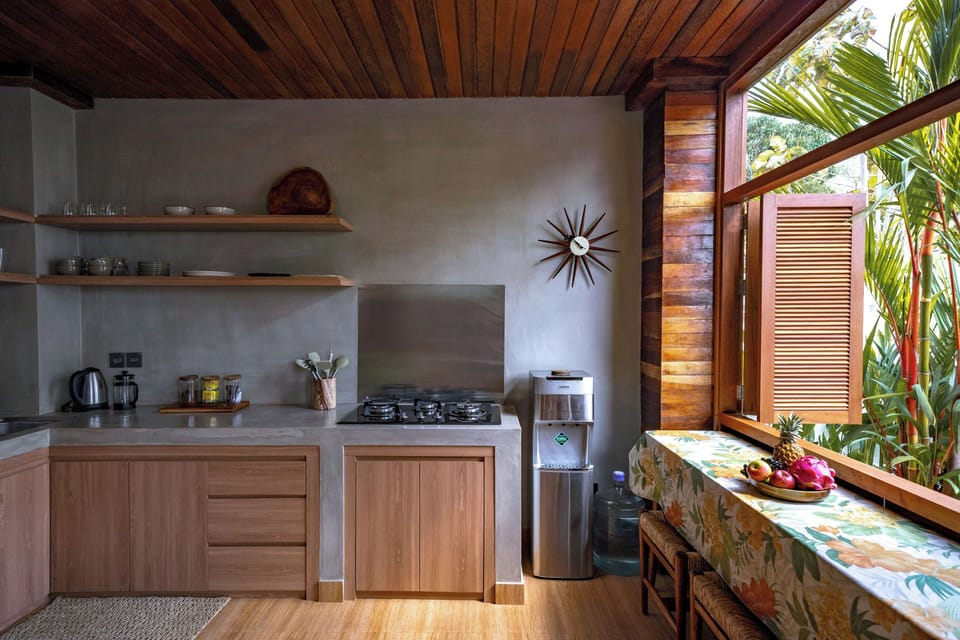 Villa, 3 Bedrooms | Private kitchen | Fridge, stovetop, electric kettle, blender