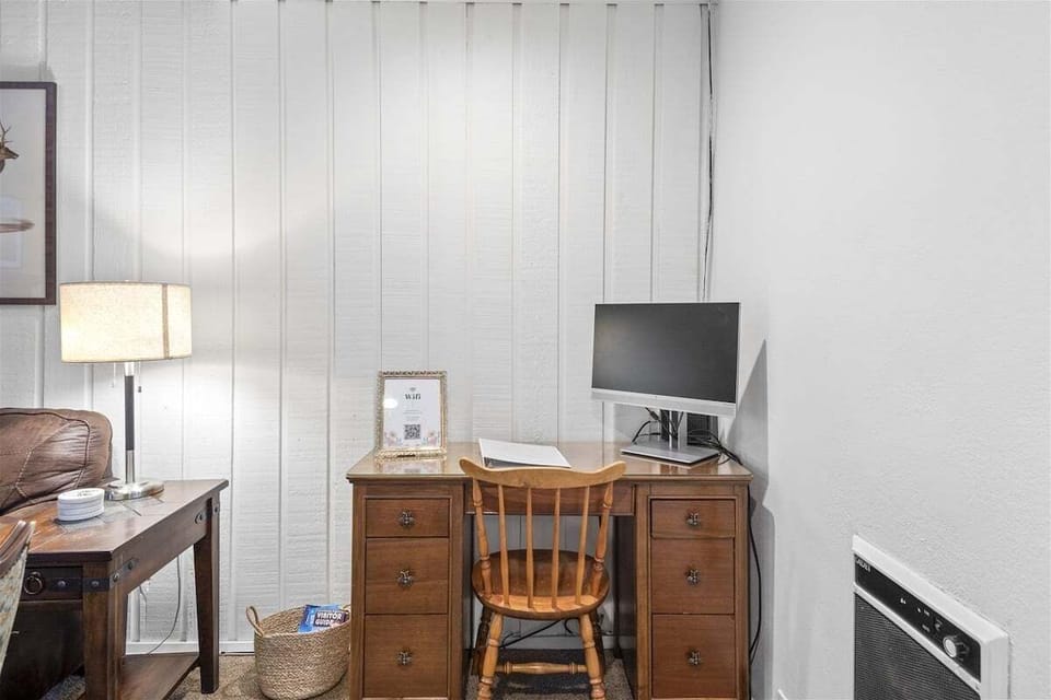 Desk with an Extra Monitor