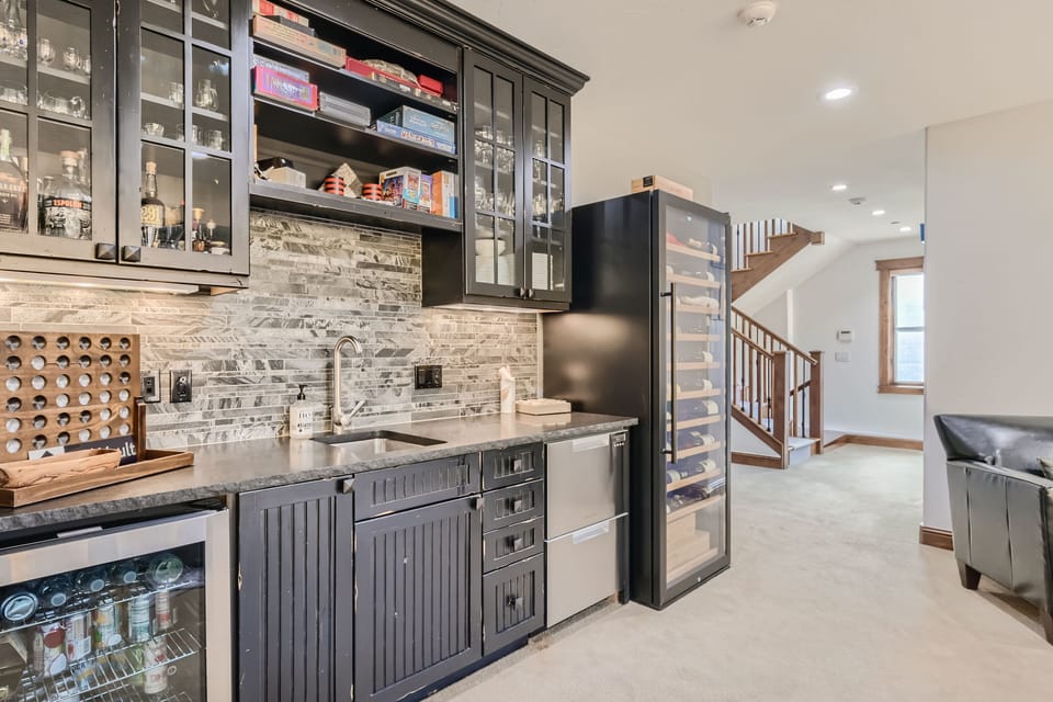 Downstairs kitchenette