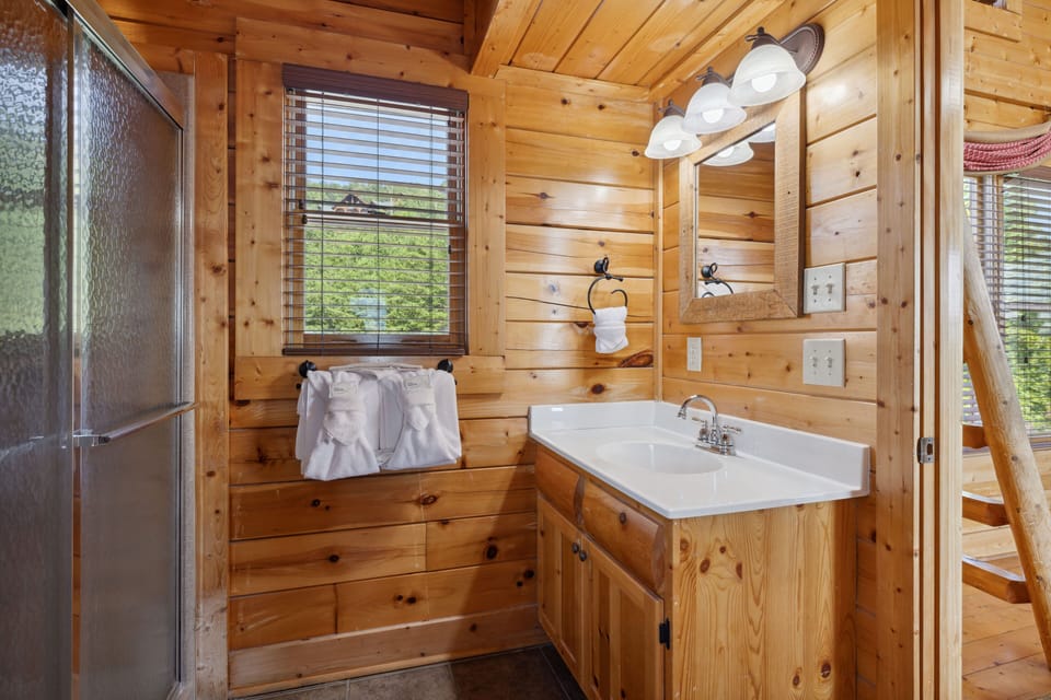 Single vanity sink