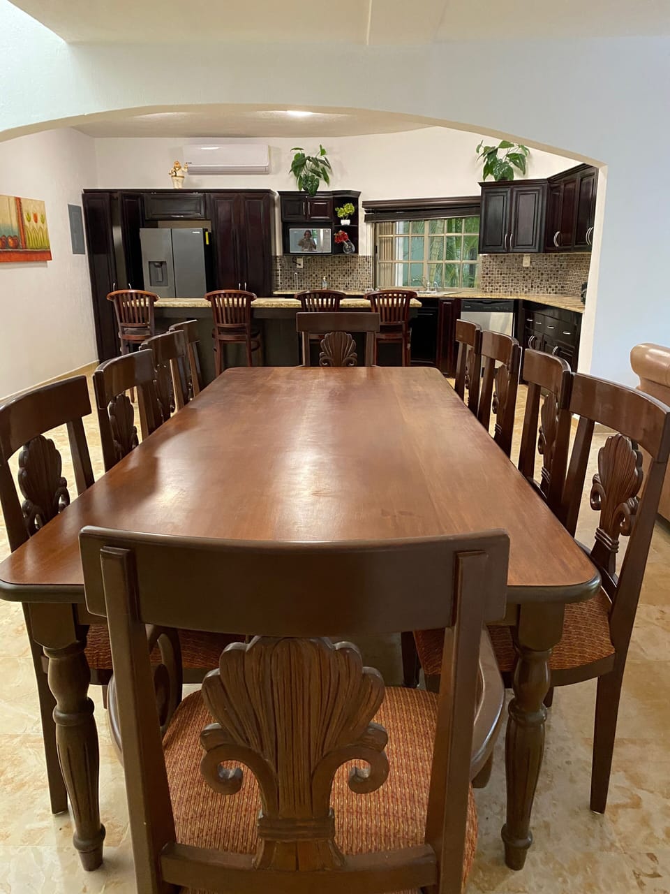 Dining table for 10