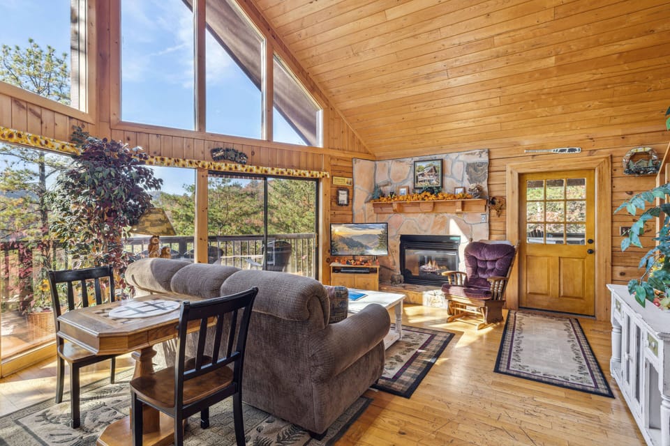 Living Room Fireplace Area