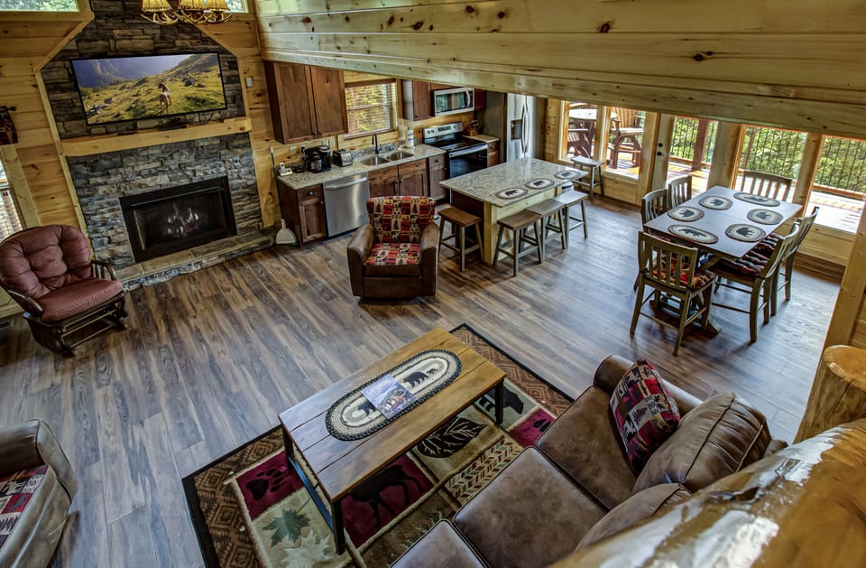 Living Room/Kitchen Area