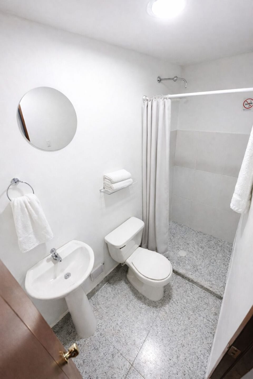 Bathroom | Towels, soap, toilet paper