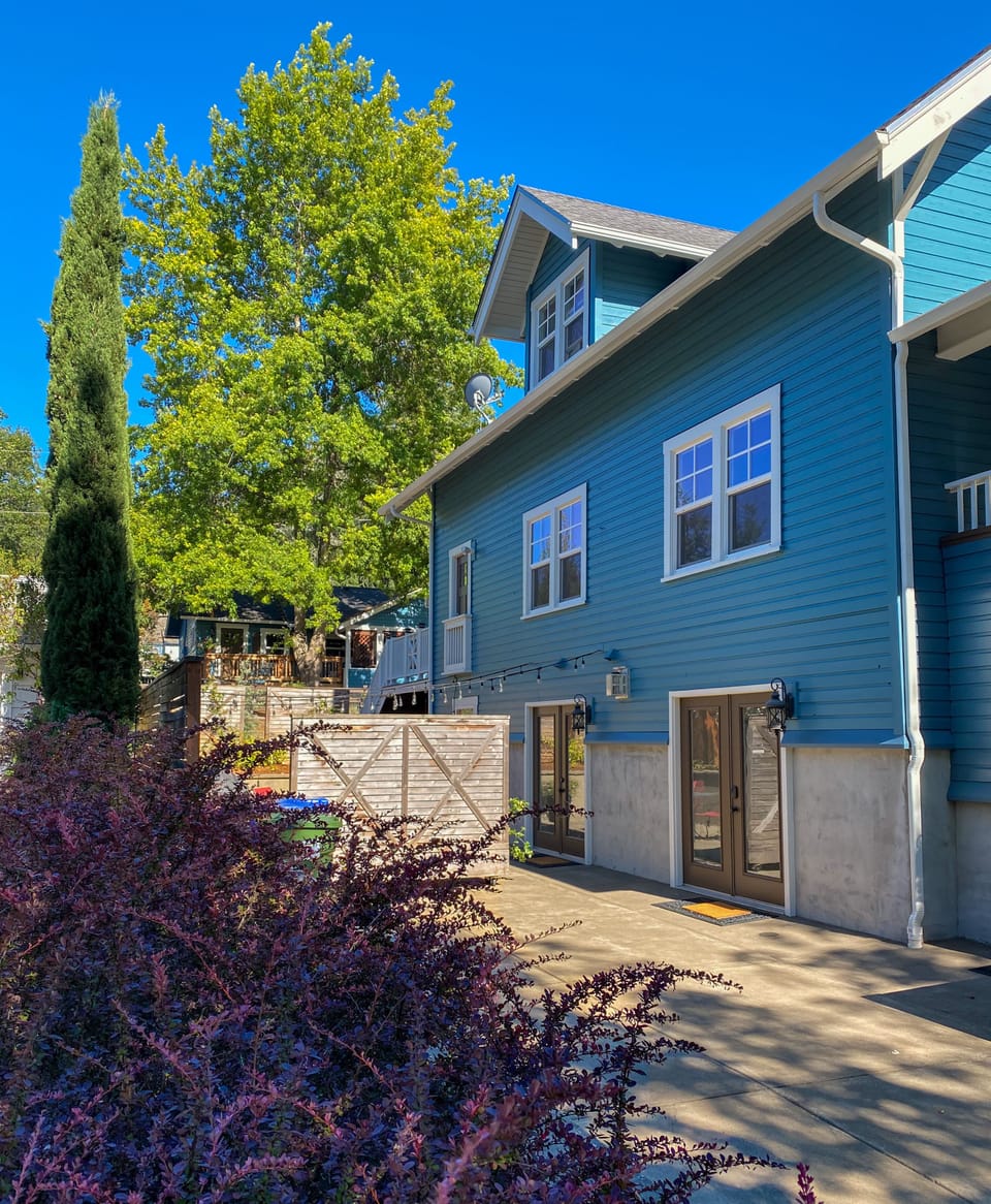 Driveway Level Suite Entrance