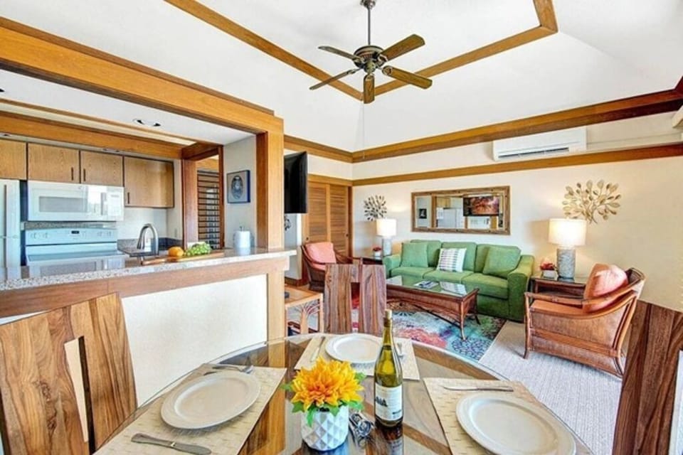 Dining, Kitchen and Living