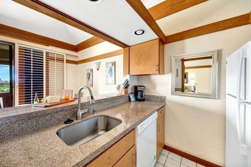 Kitchen open to Dining