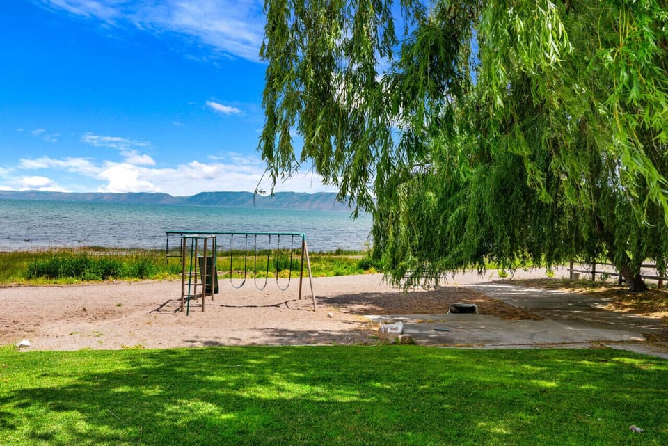 Playground on the beach