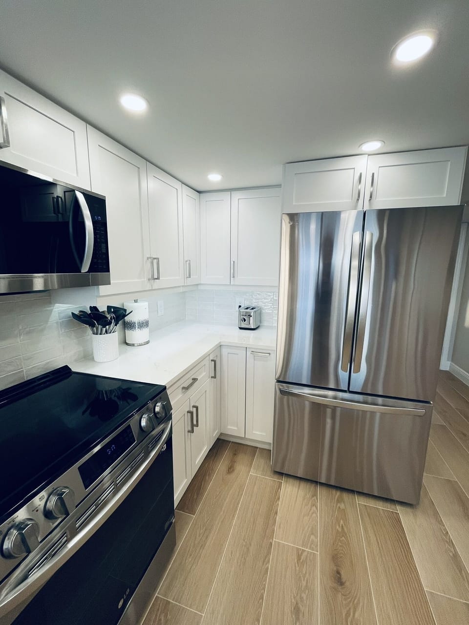 Cabinet space in kitchen