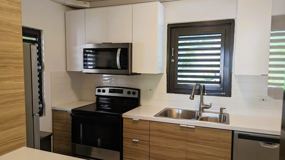 Comfortable  kitchen with the latest equipment