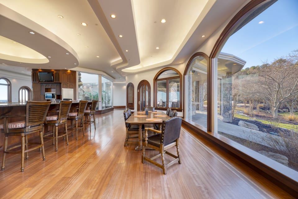 First dining table.