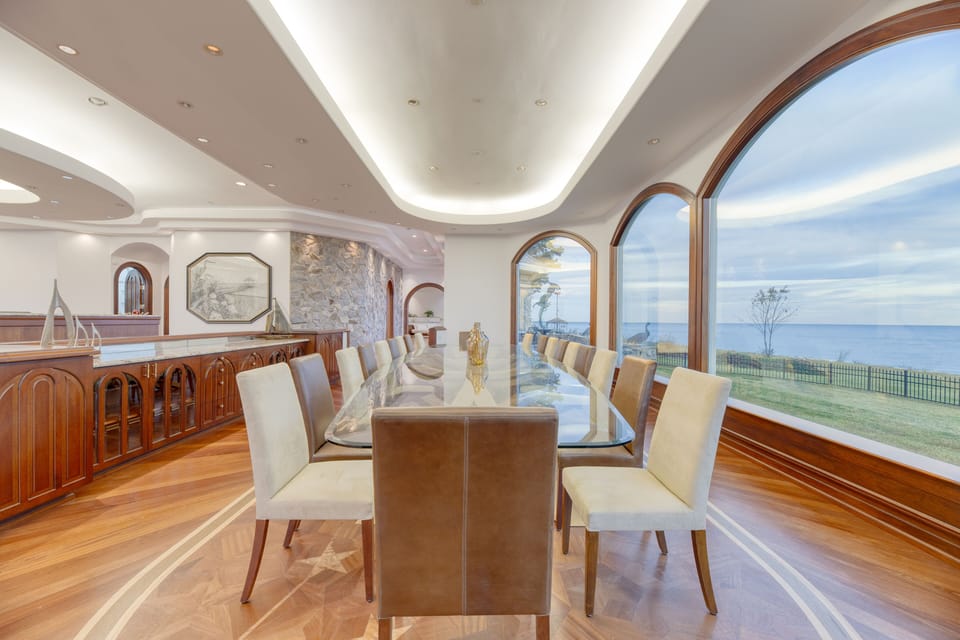 Second dining table.