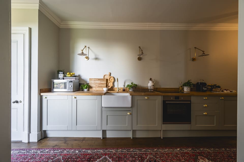 1st floor kitchen area