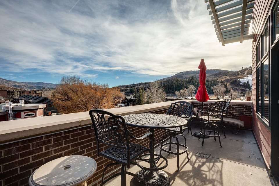 Soak up mountain views from your private terrace, where morning coffee and evening cocktails become unforgettable moments.